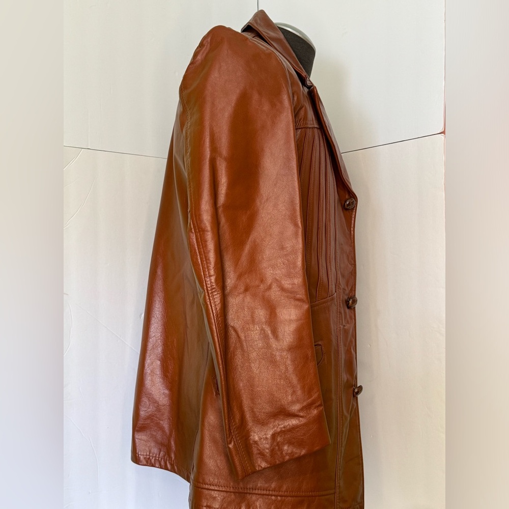 Vintage 70s Leather Jacket - Picture 5 of 10